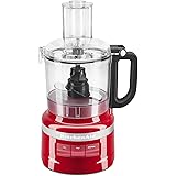 KitchenAid KFP0718ER 7-Cup Food Processor Chop, Puree, Shred and Slice - Empire Red