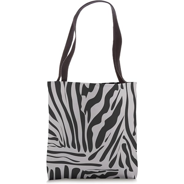 Visesunny Women's Large Canvas Tote Bag - Zebra Animal 3D Print, Reusable Shopping Bag For Beach, Travel, Groceries