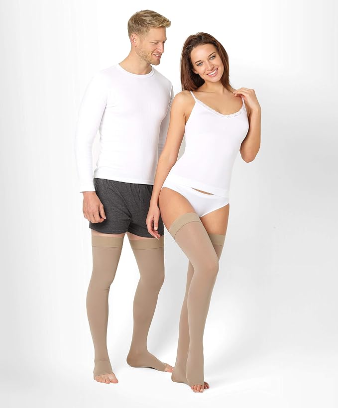 Calze A Compressione Graduata 23-32 MmHg, Morbide E Traspiranti Per Uomo E Donna, Ideali Per Supporto Medico E Gambe Stanche