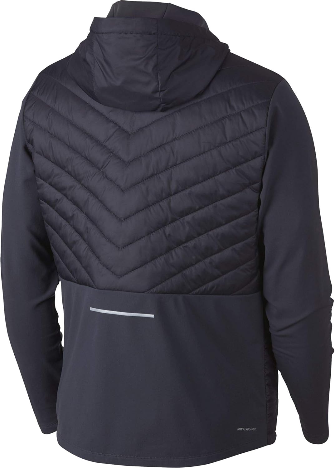 nike men's aerolayer hooded running jacket