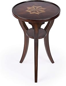 BUTLER DALTON PLANTATION CHERRY ROUND ACCENT TABLE