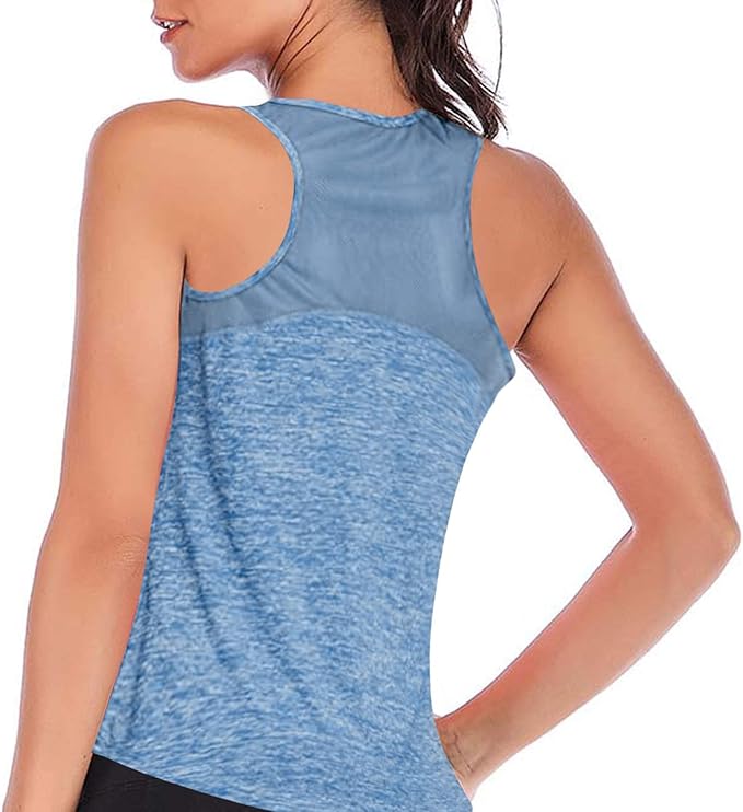 Canottiera Uomo Per Palestra - Traspirante, Ad Asciugatura Rapida, Design Senza Maniche - Foto 3