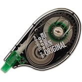 Tombow 68620 MONO Correction Tape, Non-Refillable, 1/6" x 394", White Tape
