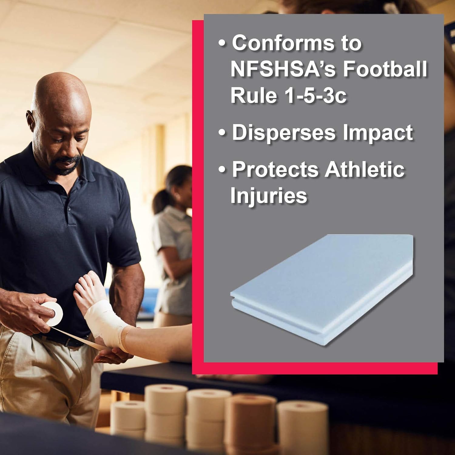 Cramer High & Low Density Foam, Custom Padding for Cast Covers, Building Insoles, Orthotics, Hip Pointer Protection, Thigh & Shin Bruises for Floor Injuries, Foam Pads for Falling & Diving : Sports Medicine Products : Sports & Outdoors