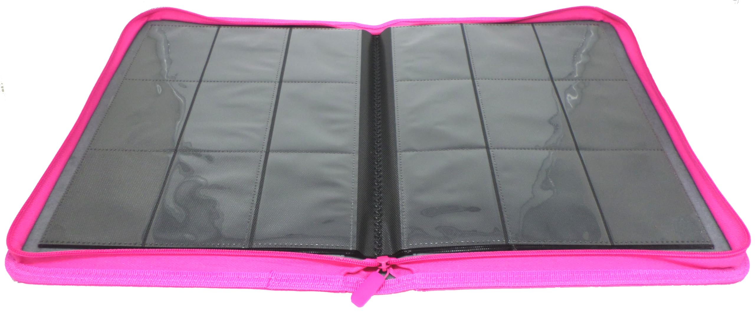 docsmagic.de Premium Pro-Player 9-Pocket Zip-Album Pink - 360 Card Binder - MTG - PKM - YGO