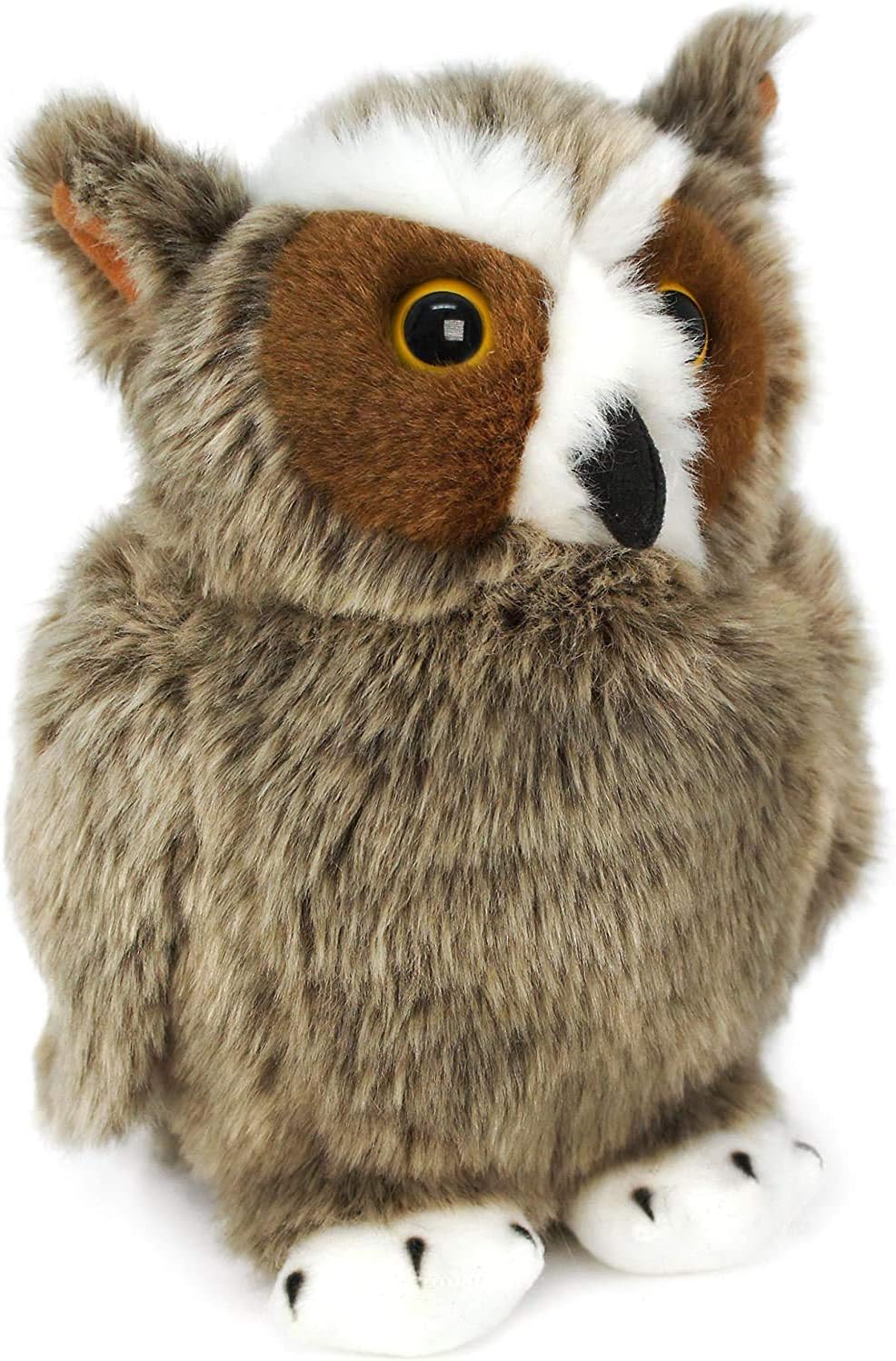 Amazon Tigertaletoys タイガーテールトイズ ミミズク ふくろう ぬいぐるみ リアル 22センチ ペット 大きい かっこいい 梟 フクロウ 日本正規品 ぬいぐるみ おもちゃ