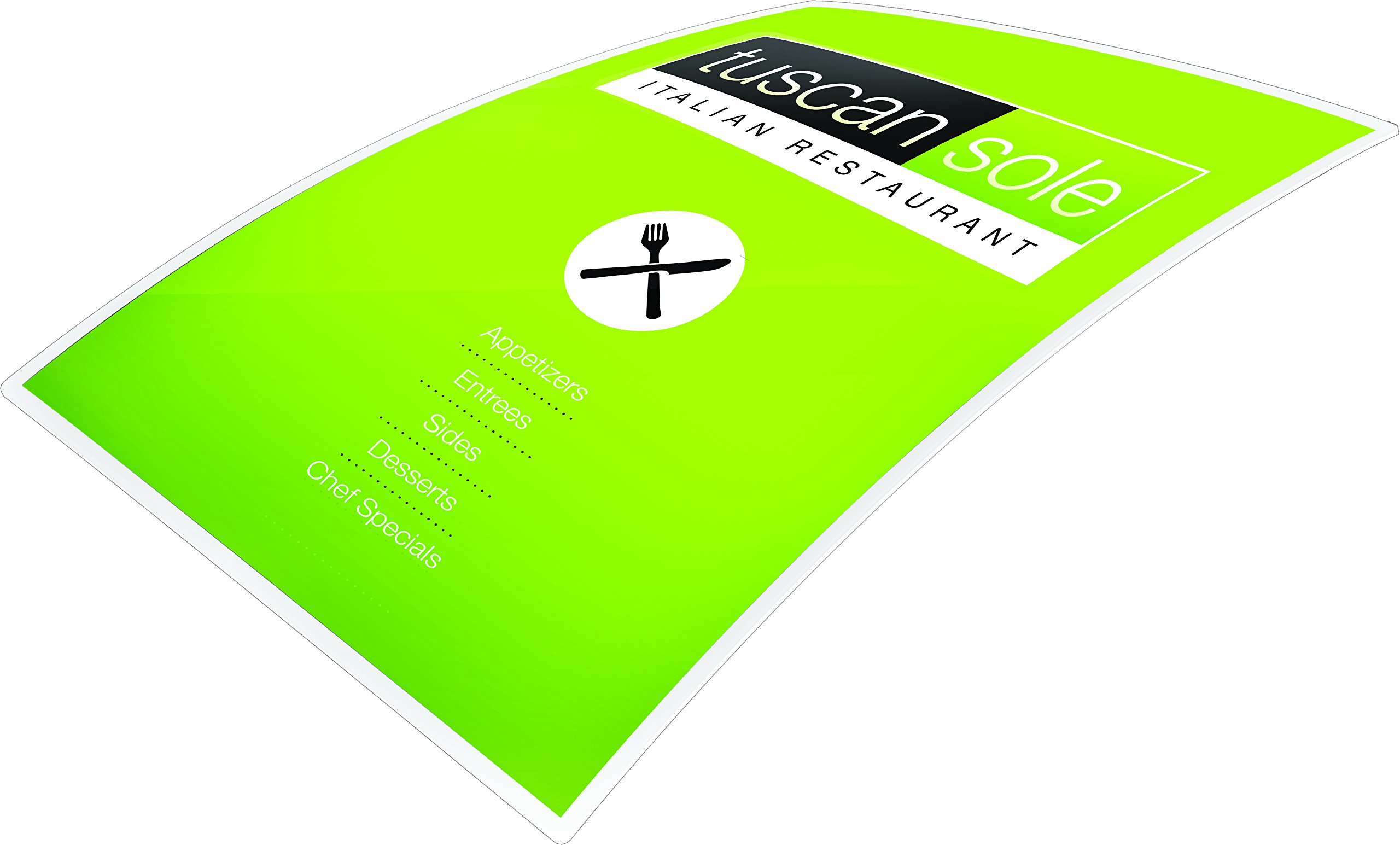 Swingline GBC Laminating Sheets, Thermal Laminating Speed Pouches, Menu Size, 5 Mil, HeatSeal