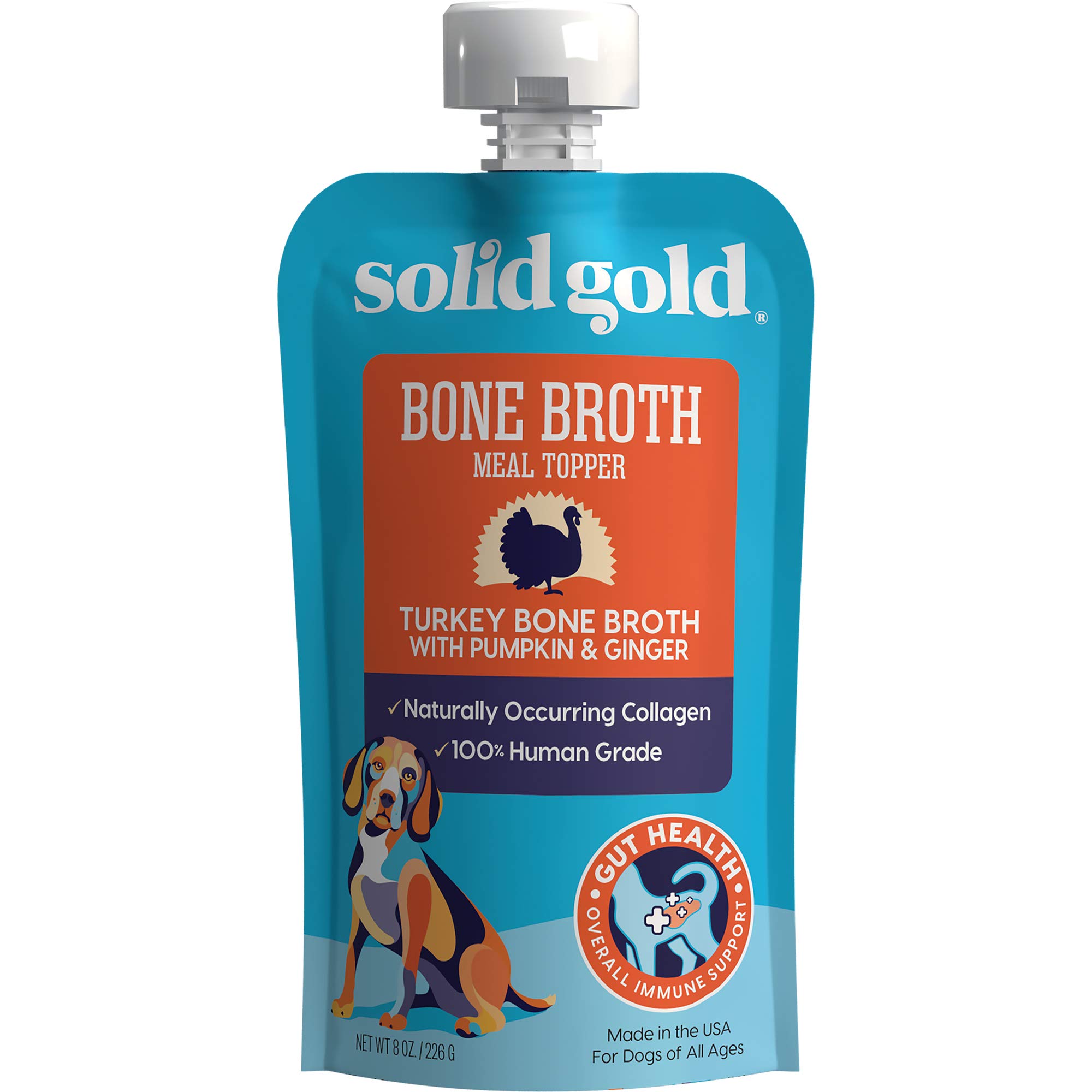 Buy Solid Gold Turkey Broth for Dogs Grain Free Dog Food Topper Rich