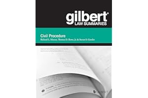 Gilbert Law Summary on Civil Procedure (Gilbert Law Summaries)