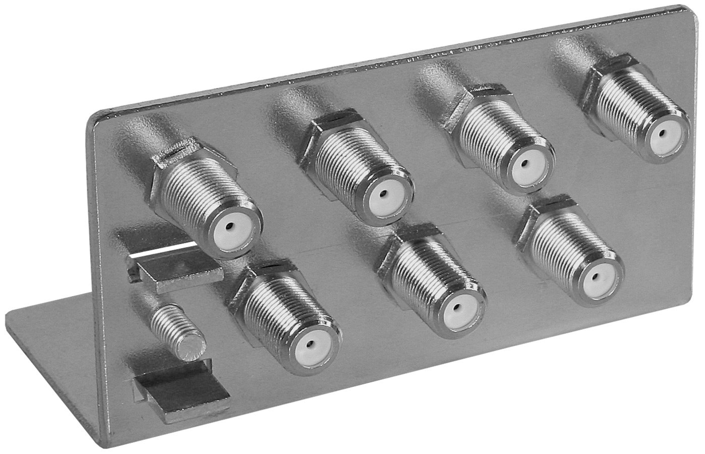 Axing QEW 7-50 Earthing Angle 7-Way Potential Compensation Coaxial Earth Block Galvanised