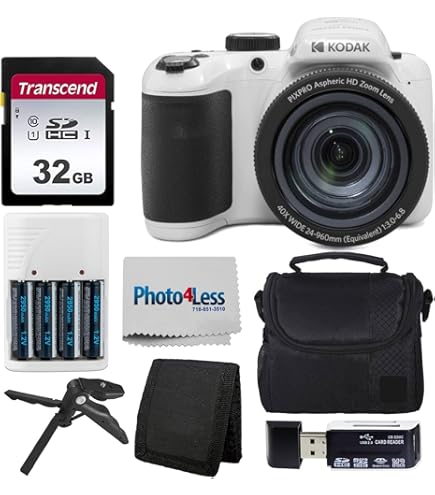 Amazon.com : Kodak PIXPRO AZ405 Digital Camera (White), 16GB
