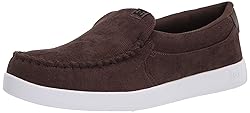 DC Men's Villain 2 Skate Shoe, Dark Chocolate, 7.5