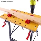 Excel Flip Top Workbench & Foldable Vise with Stand Portable Durable view 4