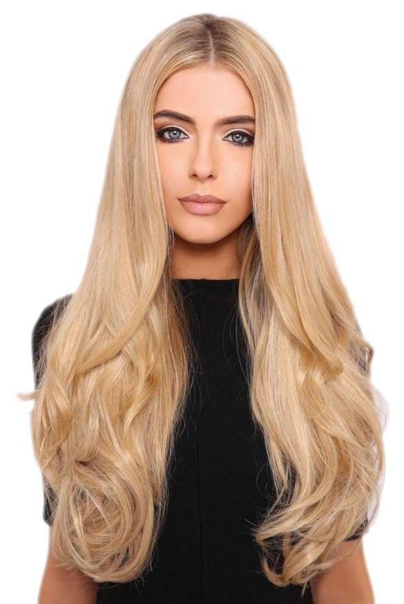 Super Thick 22 5 Piece Blow Dry Wavy Clip In Hair Extensions 33