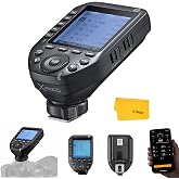 Godox XProII-C TTL Wireless Flash Trigger for Canon, 2.4G Flash Transmitter | HSS 1/8000S, Bluetooth Connection, TCM Transform Function, New Hotshoe Locking, LCD Display, Approx.100m Transmission Range