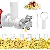 Pasta Maker Attachment for Kitchenaid Stand Mixer with 6 Different Shapes of Pasta Outlet, Durable Kitchenaid Accessories and