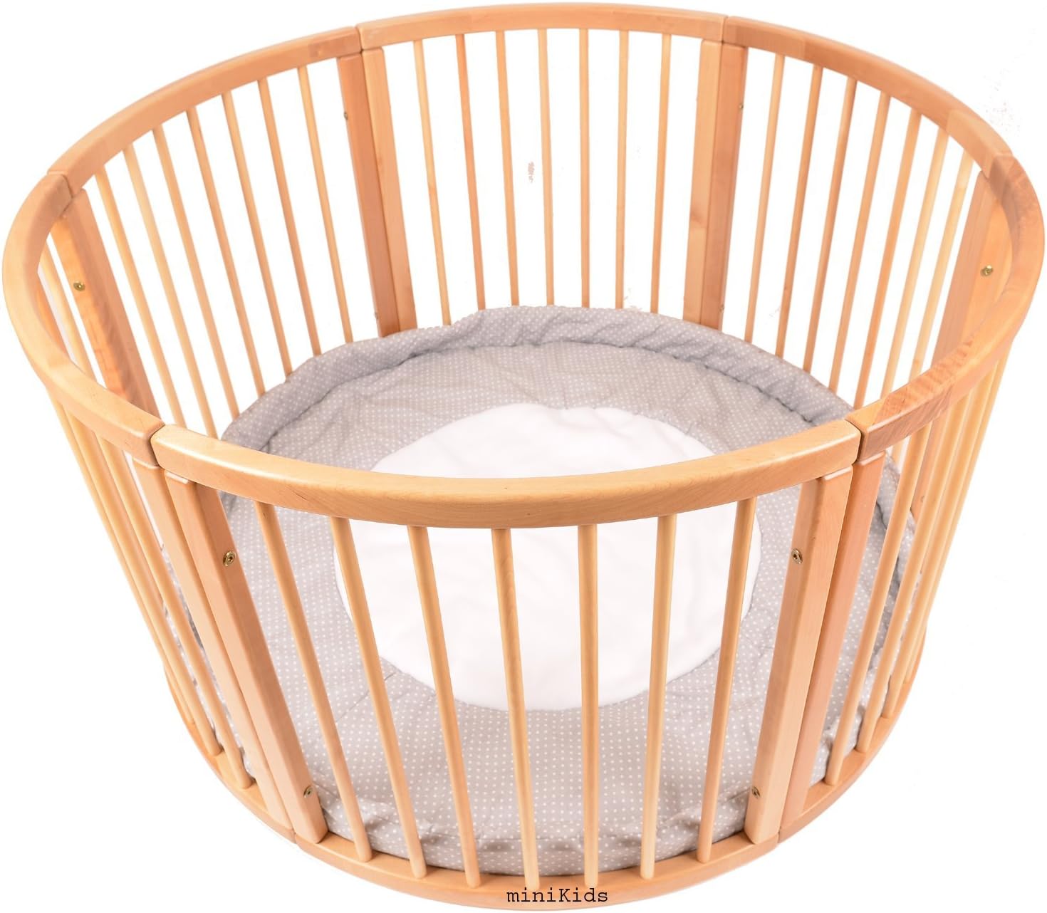 Mobilier Parc Rond En Bois Massif Avec Insert Doux O 1 Cm Bebe Puericulture Pilisifavago Hu