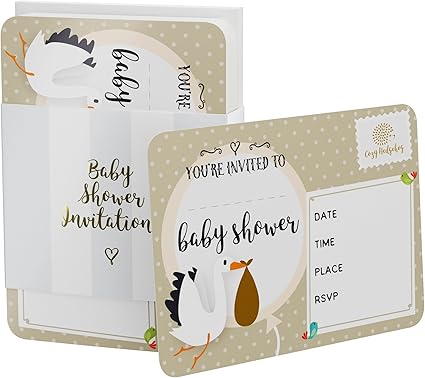 hedgehog baby shower invitations