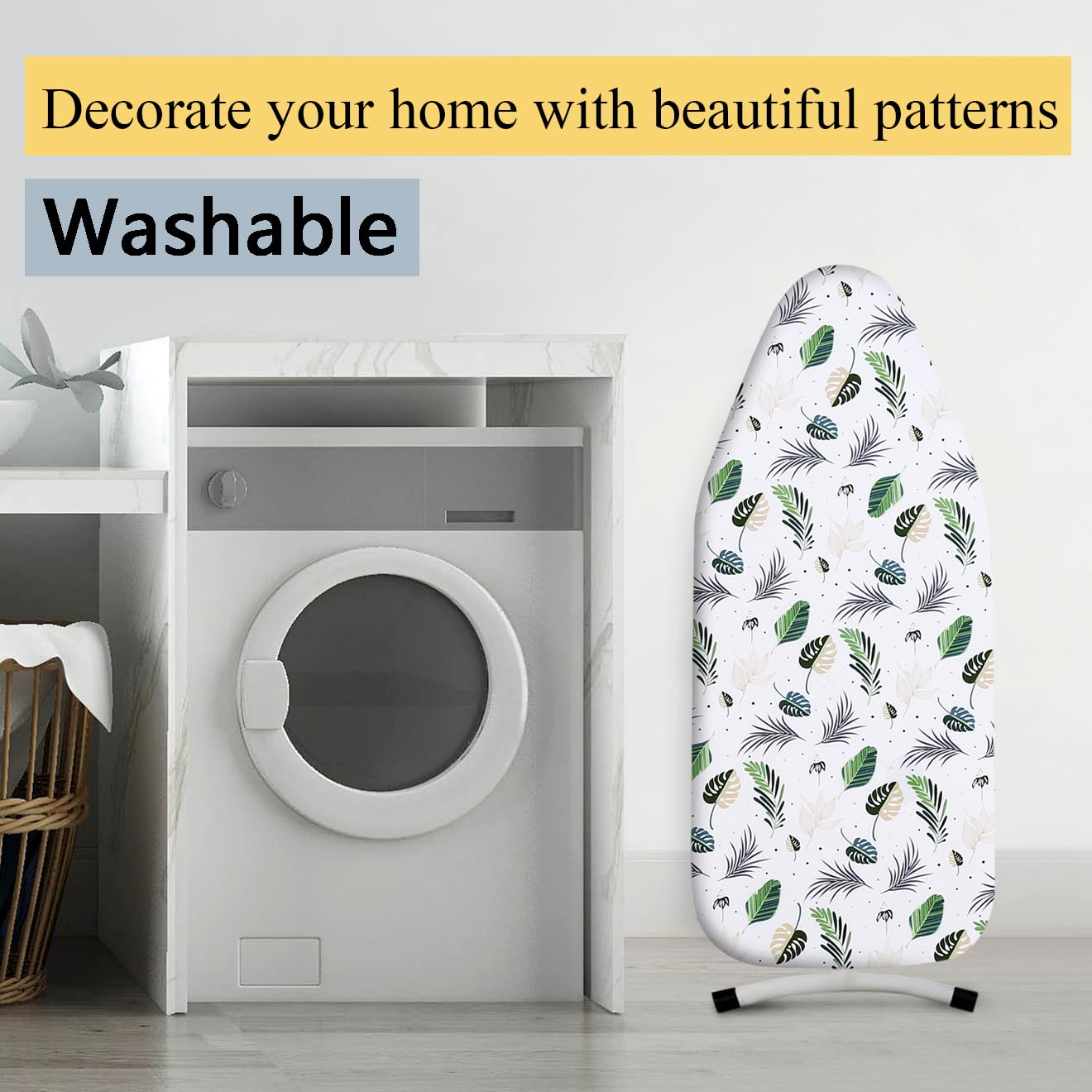 Small Ironing Board Cover Scorch Resistant, Table top Ironing Cover with Padding Heat Reflective Heavy Duty Pad…