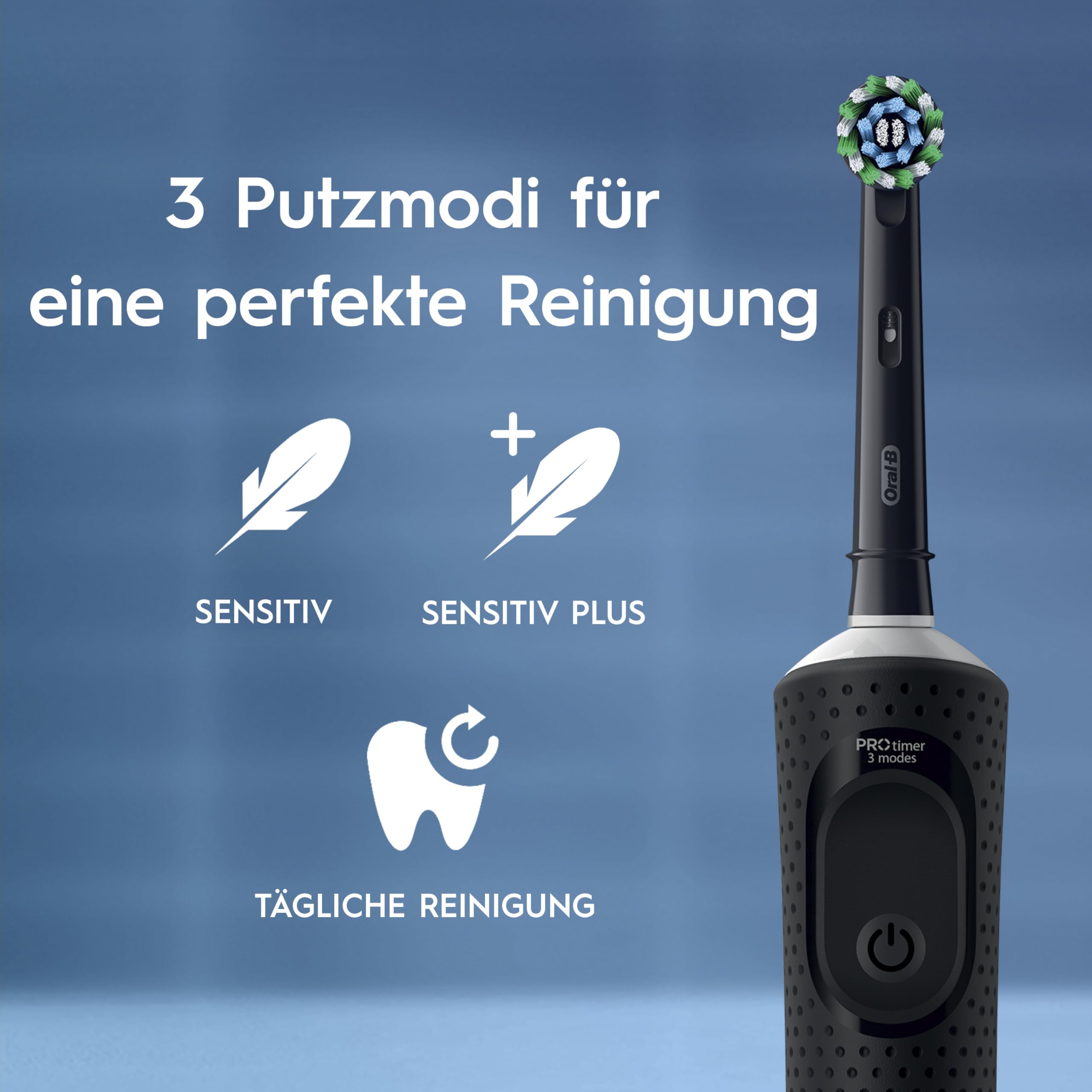 Oral-B Vitality Pro Elektrische Zahnbürste, Schwarz 7