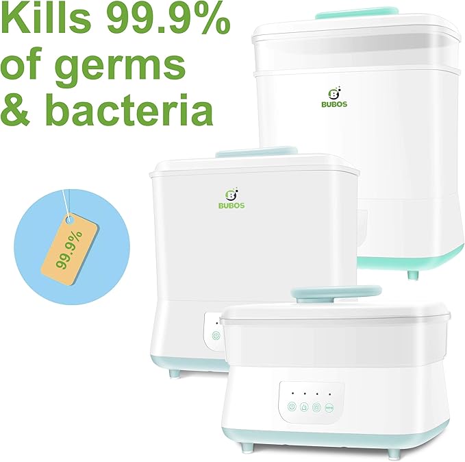 bubos baby bottle electric steam sterilizer and dryer