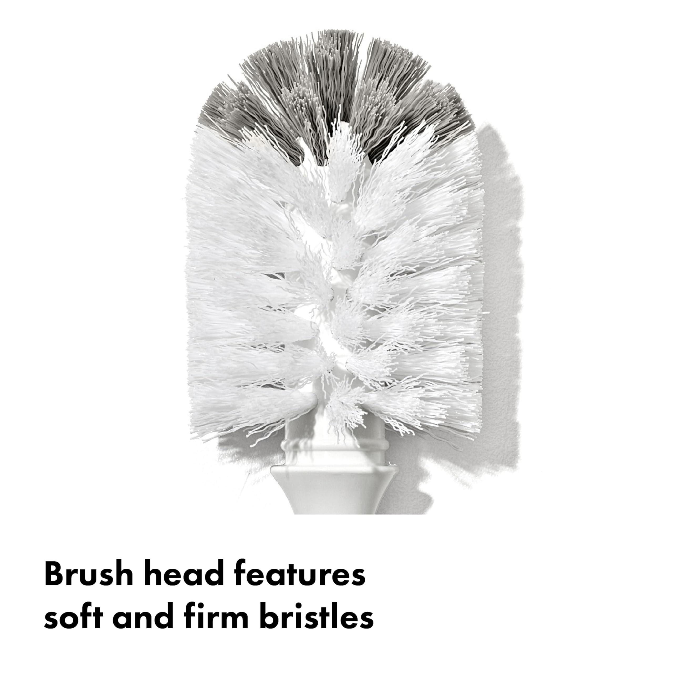 OXO Tot Bottle Brush with Nipple Cleaner and Stand, Gray