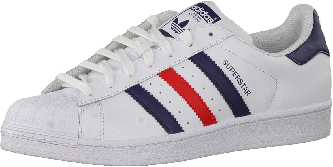 adidas superstar rayas azules