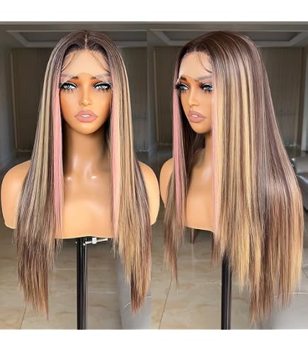 Amazon.com : Amarlis 13x6 Synthetic Lace Front Wig  display picture 1