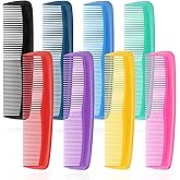 Gisdo 50 Pack Combs, Individually Wrapped, Pocket Combs in Bulk, Bulk Combs for Homeless, Hotel, Airbnb, Shelter/Homeless/Nursing Home/Charity, 8 Colors, 50