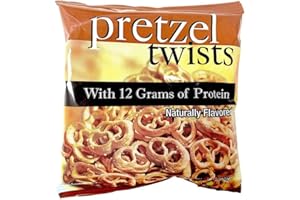 NutriWise - By Doctors Weight Loss Pretzel Protein Twists | 7 Bags | KETO Diet Friendly, Hunger Control Diet Snack, Low Fat, Low Carb, Low Calorie