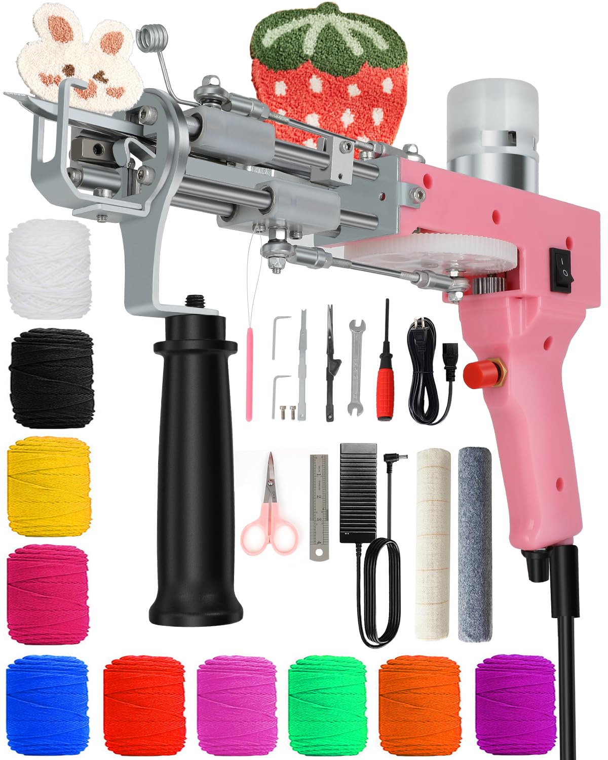 Mua Tufting Gun Starter Kit, Adjustable Speed Rug Tufting Gun, 2in1