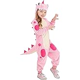 Toddler Dinosaur Costume, Hooded Prehistoric Animal Jumpsuit With Tail, Cozy Halloween Outfit