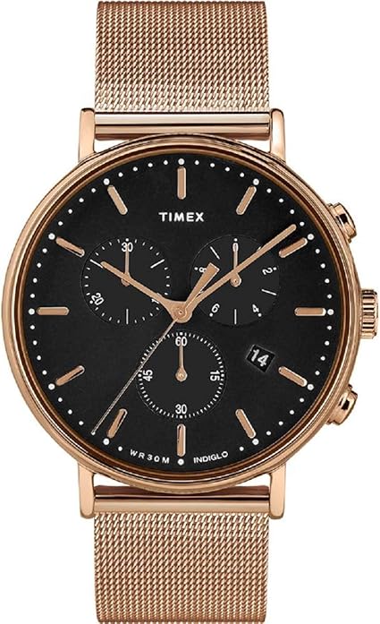 timex fairfield black