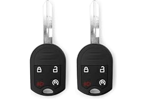 Ford Key Fob Replacement Remote Car Keys 4-Button Keyless Entry (2PCS) 315MHz Fit for 2011-2016 Ford F-150 F-250 to F-750 FCC