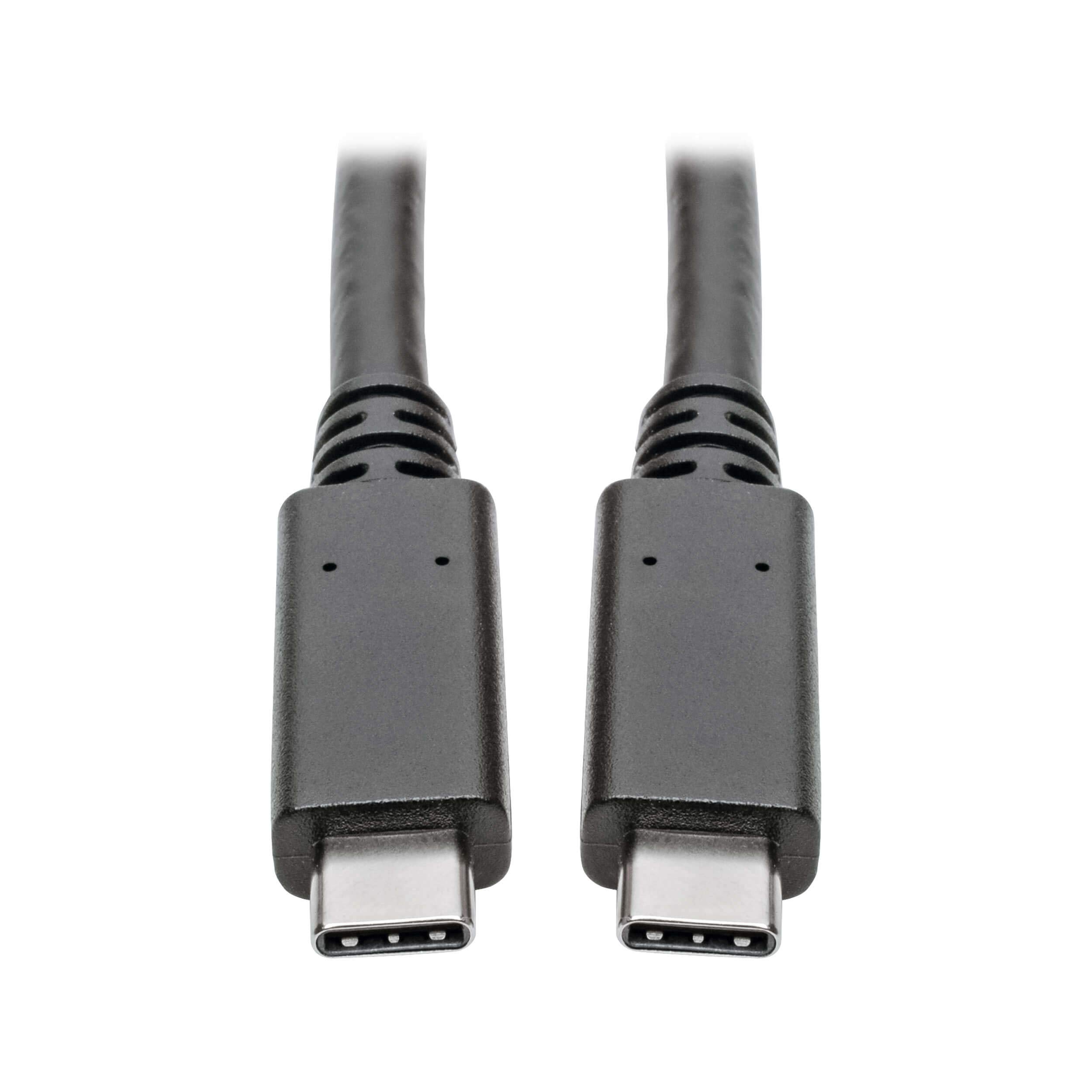 Tripp Lite USB 3.1 Gen 1 Cable 5 Gbps USB-C to USB Type-C, 3A, (M/M), 1.83 m (U420-006)