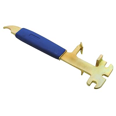 Vestil PAIL-PAL Steel Pail Opener for 5 Gallon Plastic and Steel Pail, 11" Length, 3-1/2" Width, 1" Thick