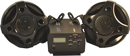 shark 1000 watt motorcycle audio system