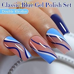 Double Rhythm Gel Nail Polish Set of 6 Colors Baby
