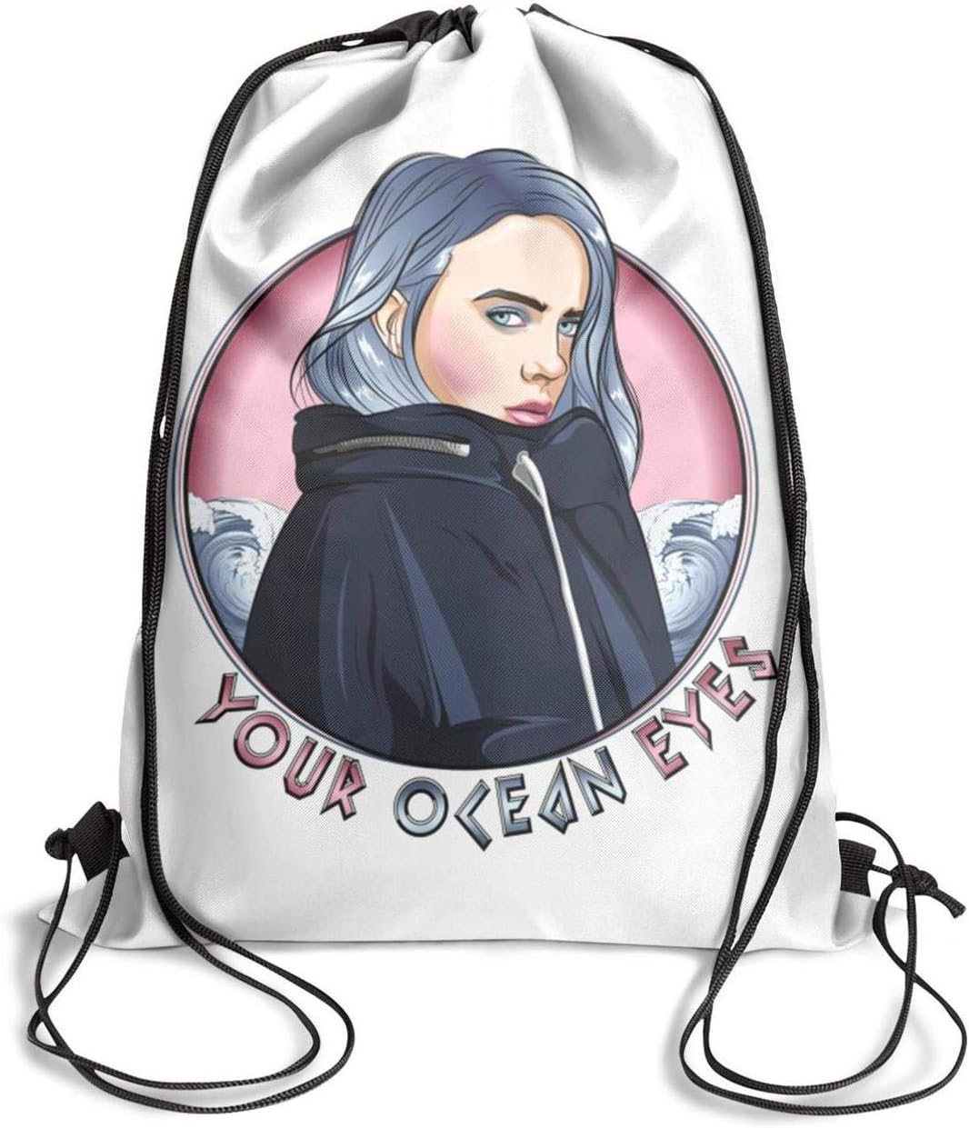 Cosmetic Bag drawstring Backpack Lightweight for Women Girls Party Travel
