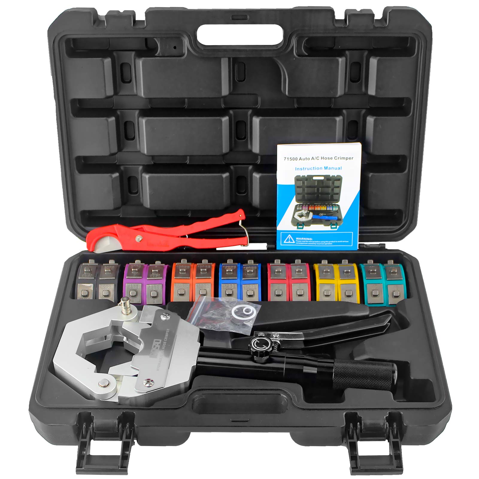 IBOSAD Hydraulic Hose Crimper HydraKrimp 71500 Manual A/C Hose Crimper