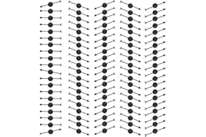 Lohoee Arrow Spinners Board Game Spinner Arrow Toys for Classroom School Party Home Party Supplies (100Pcs,10Cm/4 Inch,Black)