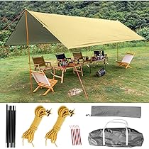 Amazon.com : Tent Sun Shade Waterproof Camping Tarp for