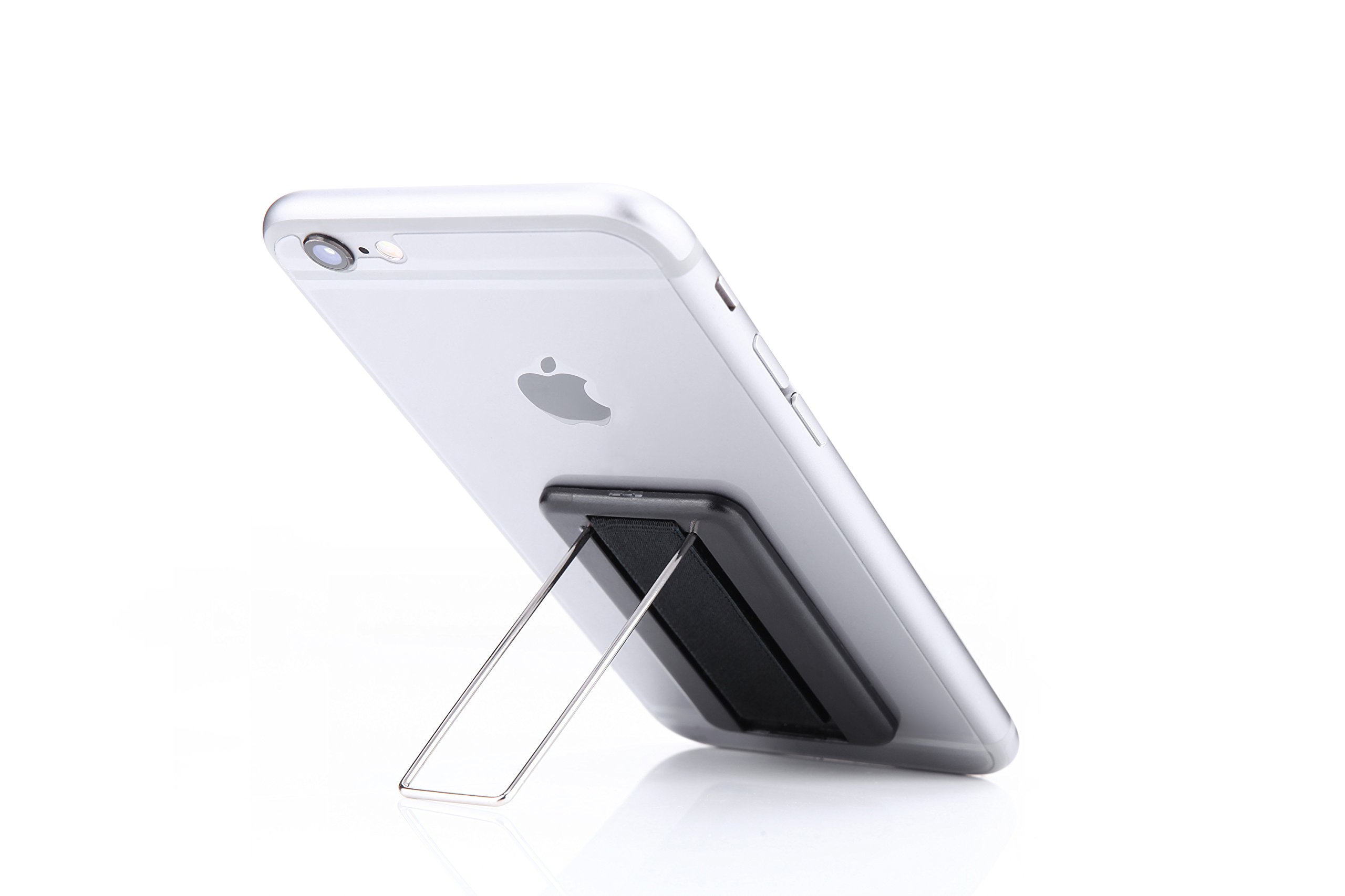 Cerbery®, smartphone finger holder with stand, for Apple iPhone 7/8 X, Samsung Galaxy S8