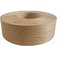 ebpsneer Red Oak Wood Veneer Edge Banding Roll 2 inch ×50ft, Preglued Iron-On with Hot Melt Adhesive Edgebanding Strip, Flexible Wood Tape for Furniture Plywood Repair