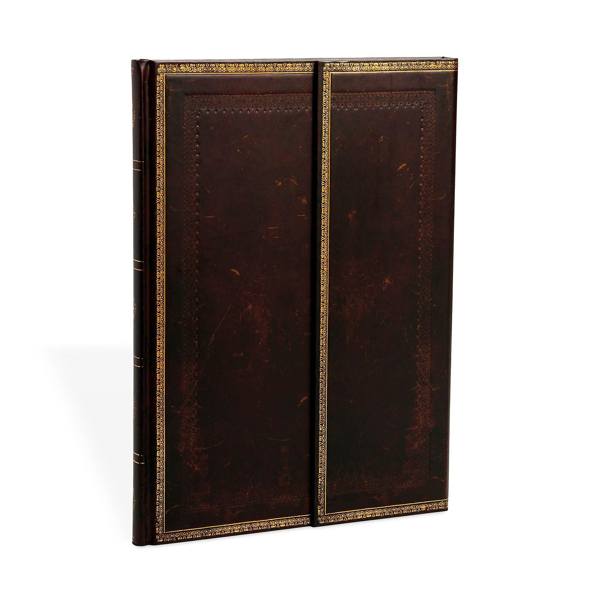 Paperblanks Hardcover Journal Black Moroccan | Unlined | Grande (210 × 300 mm)