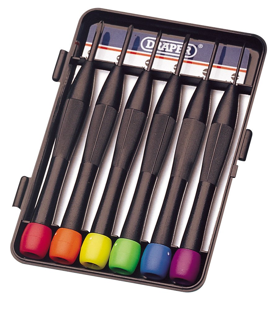 Draper 20644 Jewellers Screwdriver Set (6 Pieces)