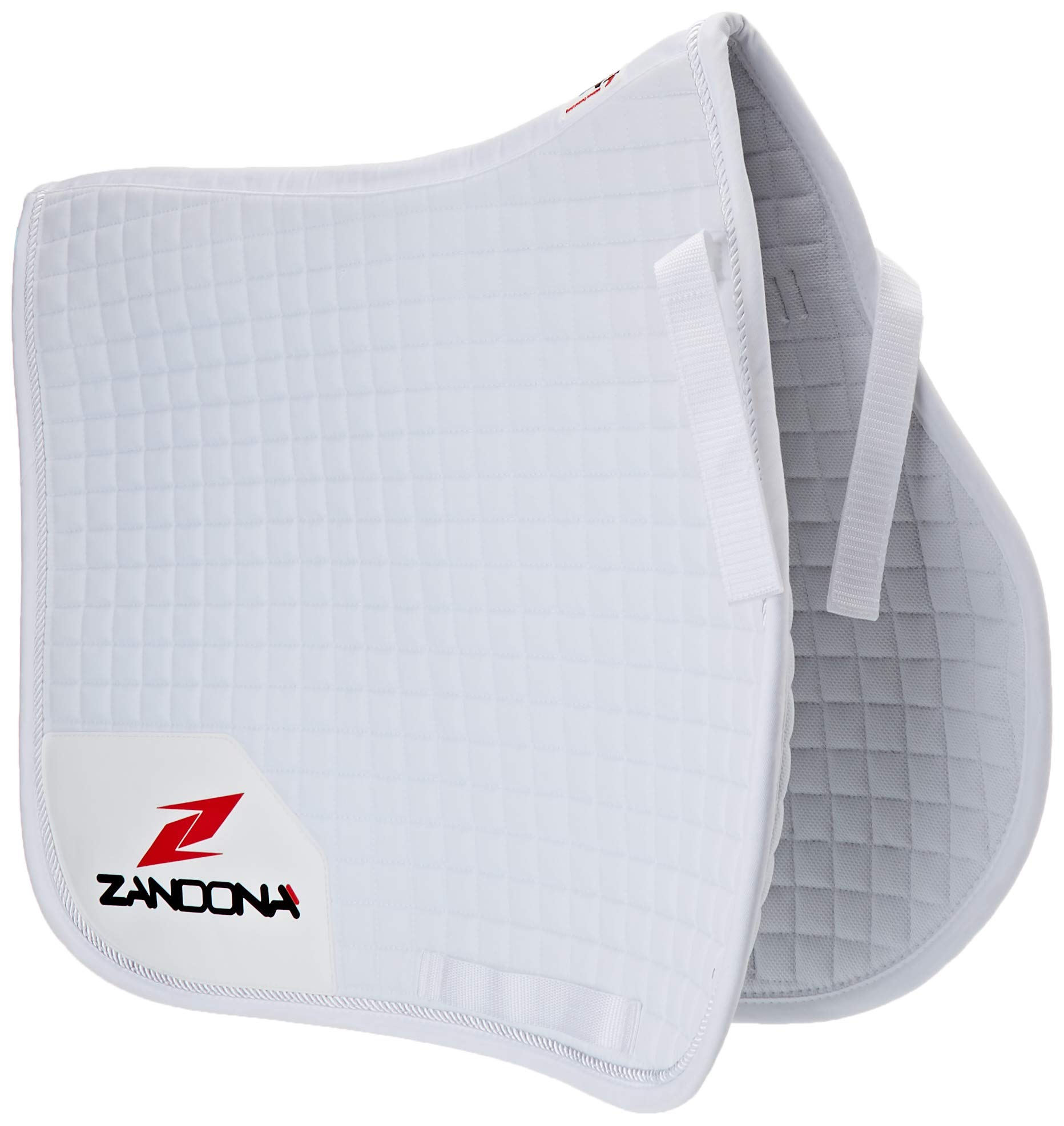 Zandonà MCL Jumping Saddle-Pad, Protection for Horses No Genre, E9080Wepywe, Bianco, Pony
