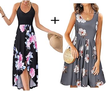 floral midi sundress