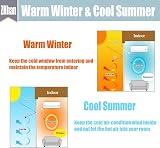 ZHhan Magnetic Thermal Insulated Door Curtain Waterproof Cotton Windproof view 5