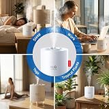 Vintoney 500ml Humidifier Ultrasonic Night Light Auto Shut Off USB Quiet view 7